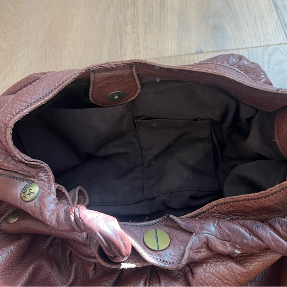 Lucky Brand Boho Leather Shoulder Bag - Picture 8 of 10